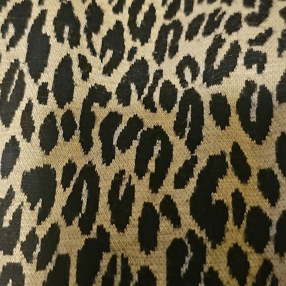 SPEGIEL Gray/Black Leopard Long Topper -‎ Size 16 - Picture 2 of 8